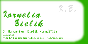 kornelia bielik business card